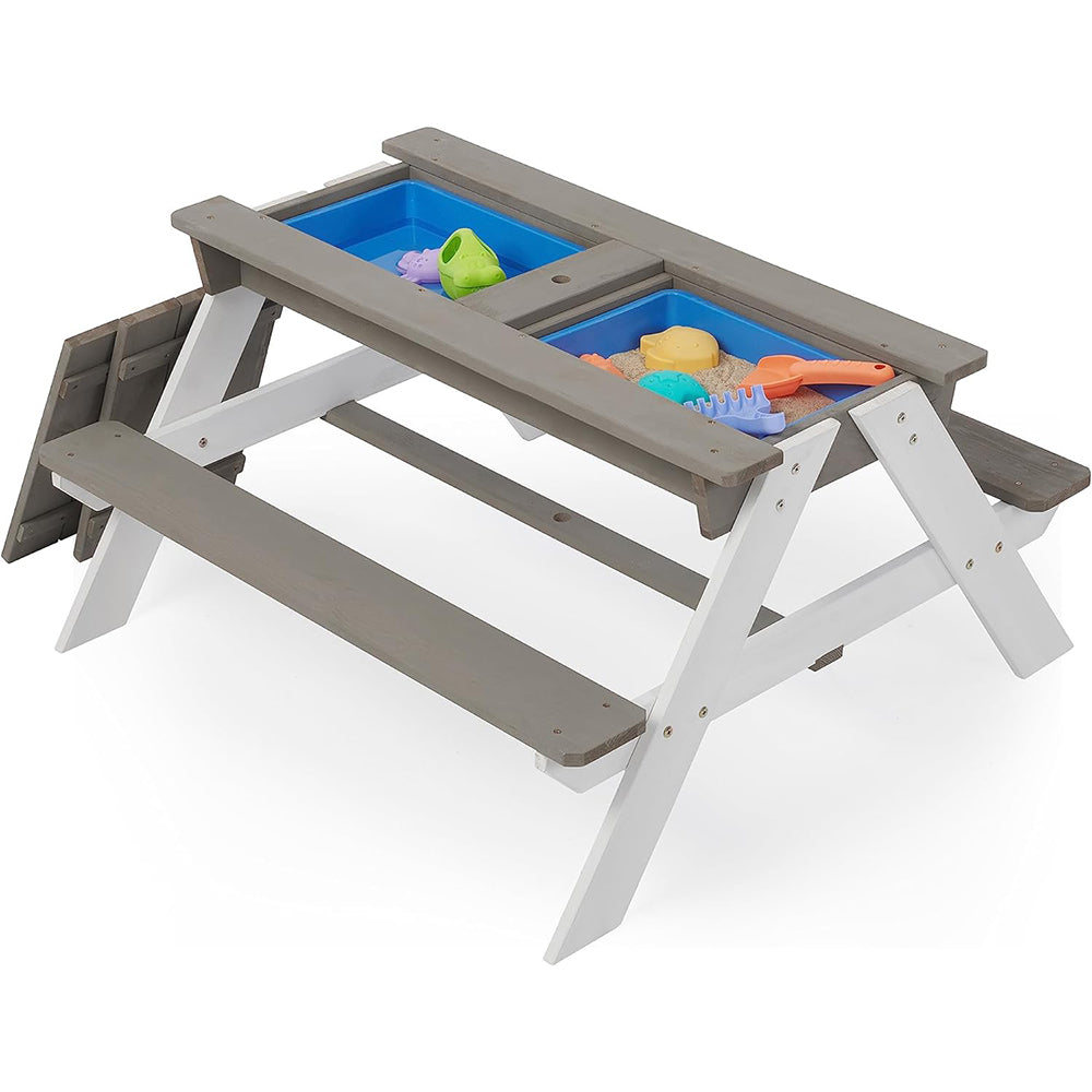 3 az 1-ben gyerek piknikasztal napernyővel