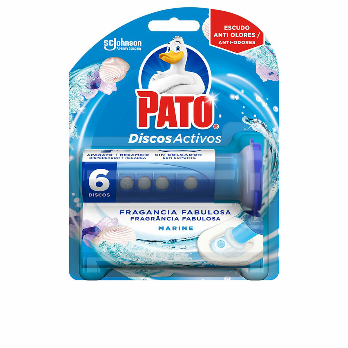 Multi-purpose Cleaner Pato DISCOS ACTIVOS-0