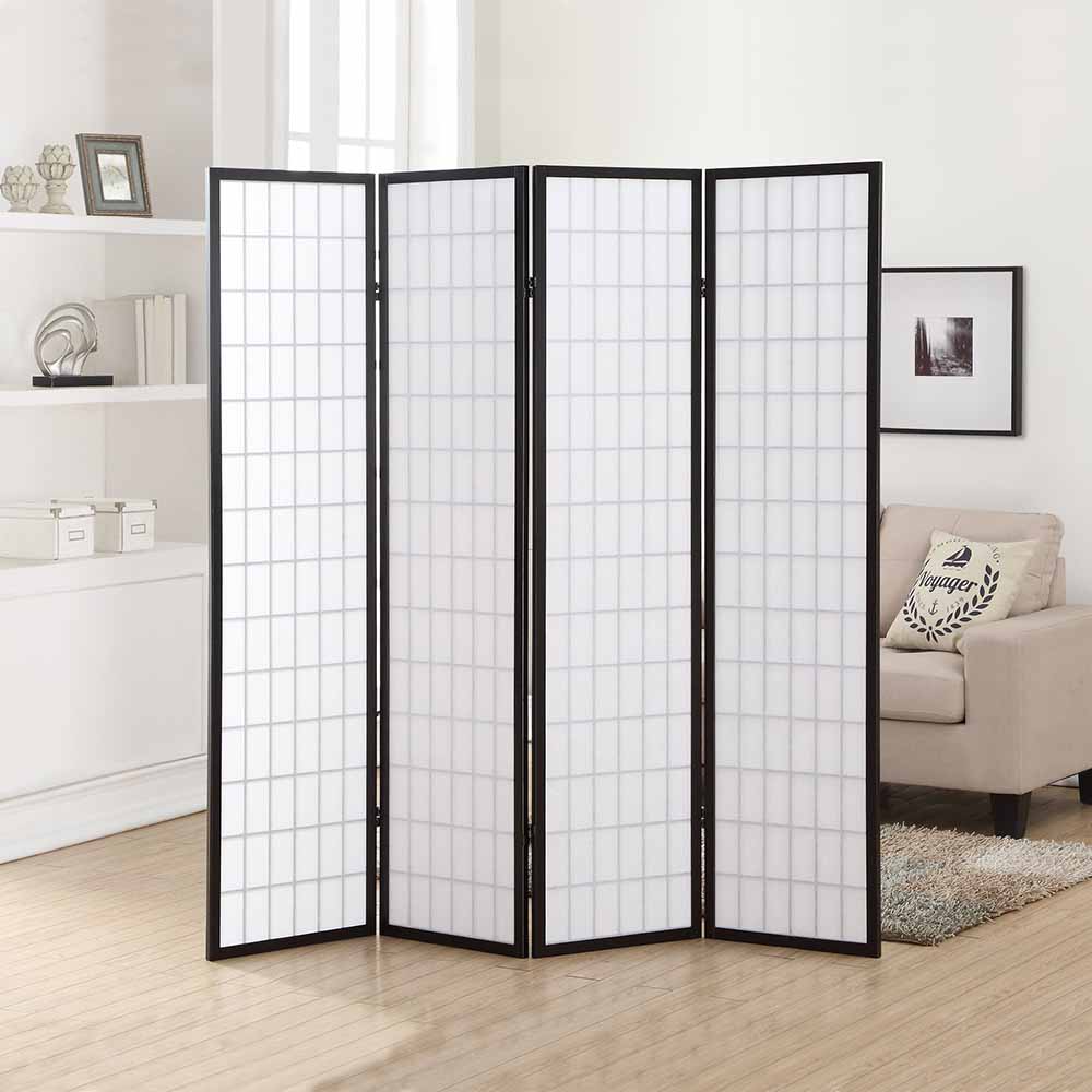 4 paneles japán stílusú szobaparaván